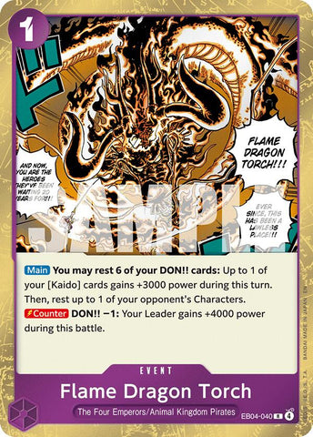 Flame Dragon Torch [The Azure Sea's Seven]