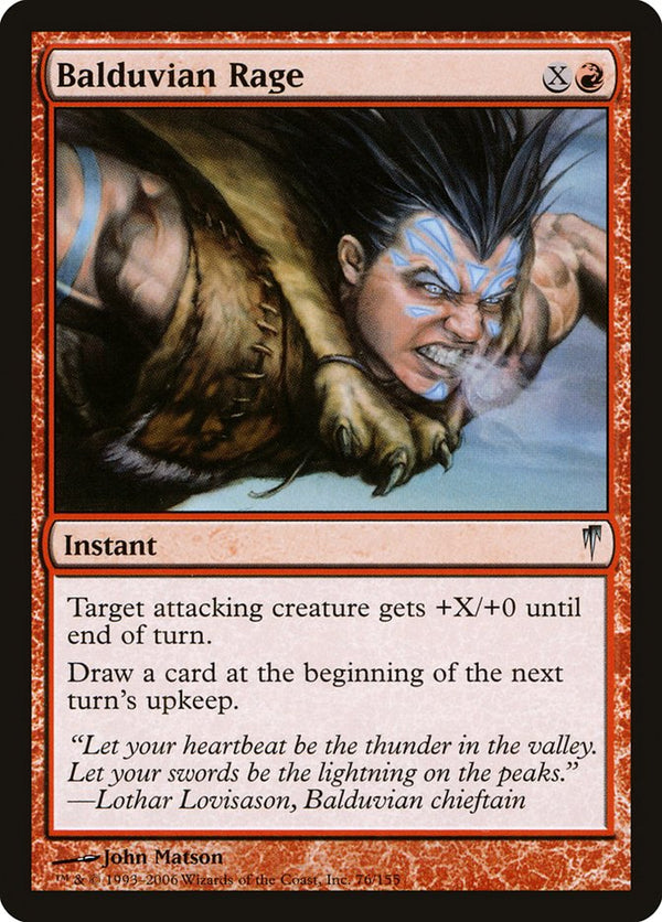 Balduvian Rage - Magic: The Gathering