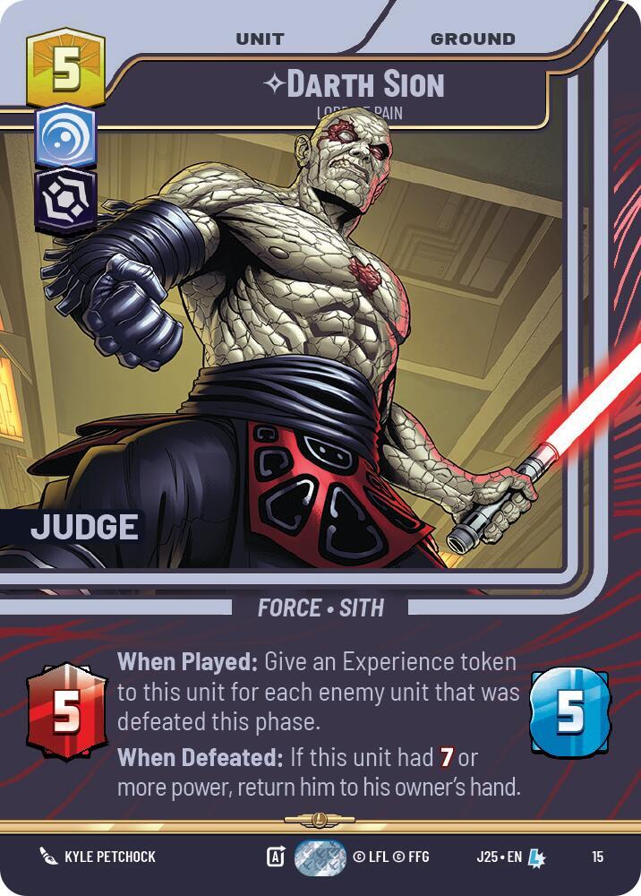 Darth Sion - Lord of Pain