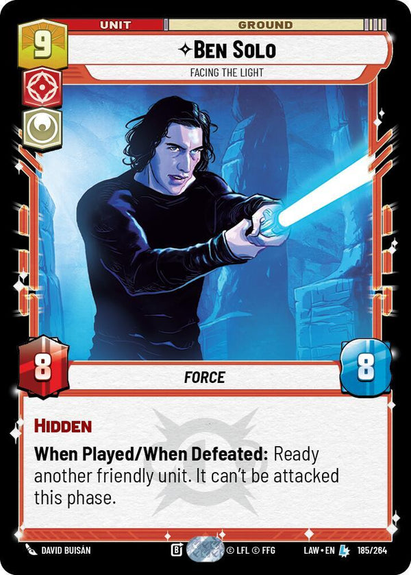 Ben Solo - Facing the Light - Star Wars Unlimited