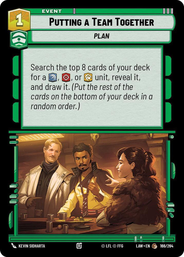 Putting a Team Together - Star Wars Unlimited