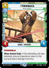 Chewbacca - Mighty Rescuer - Star Wars Unlimited