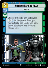 Nothing Left to Fear - Star Wars Unlimited