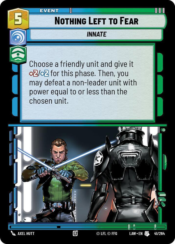 Nothing Left to Fear - Star Wars Unlimited