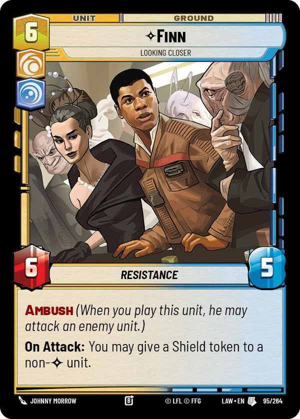 Finn - Looking Closer - Star Wars Unlimited