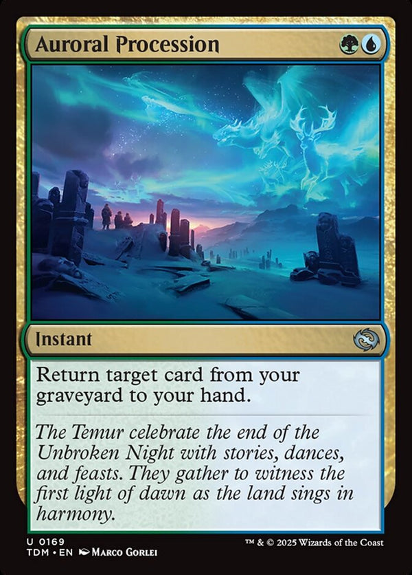Auroral Procession - Magic: The Gathering