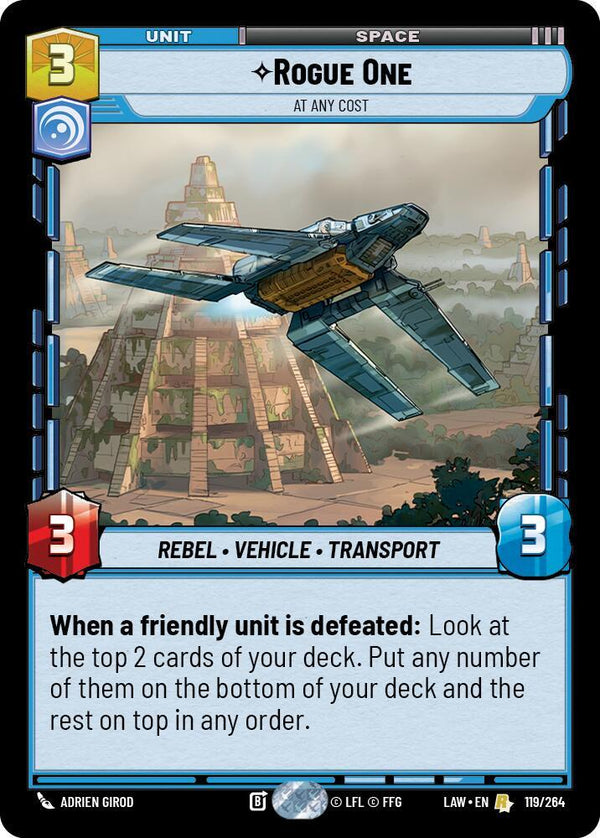 Rogue One - At Any Cost - Star Wars Unlimited