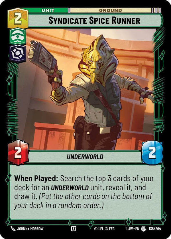 Syndicate Spice Runner - Star Wars Unlimited