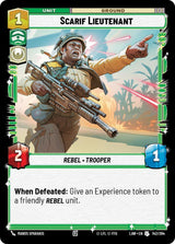 Scarif Lieutenant - Star Wars Unlimited