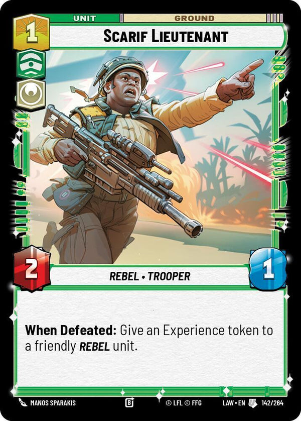 Scarif Lieutenant - Star Wars Unlimited