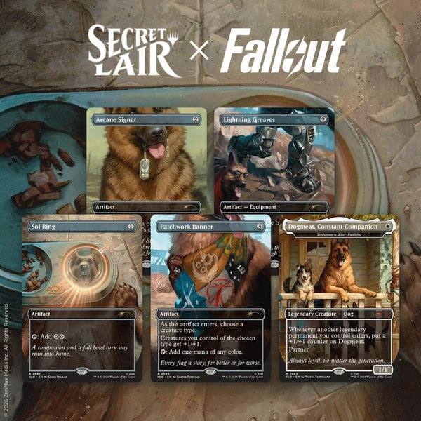 Secret Lair Drop: Secret Lair x Fallout: Greet the Dog - Non-Foil Edition - Magic: The Gathering