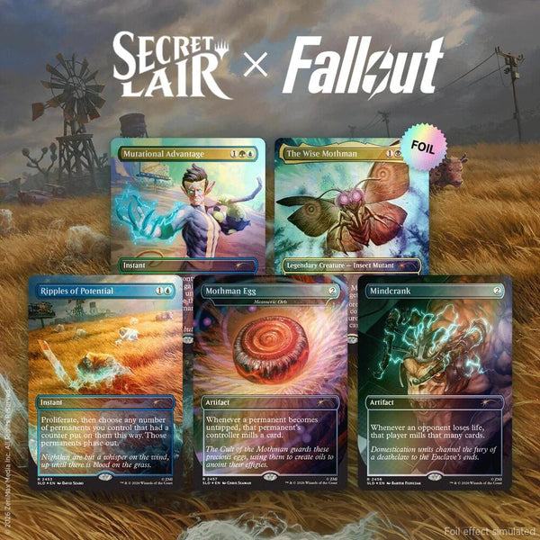 Secret Lair Drop: Secret Lair x Fallout: Rad - Traditional Foil Edition - Magic: The Gathering
