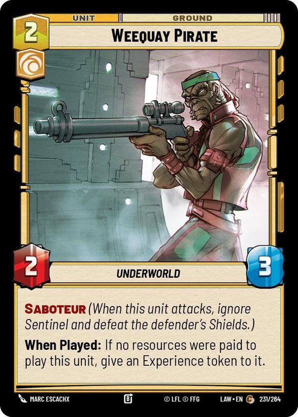 Weequay Pirate - Star Wars Unlimited