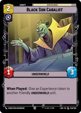 Black Sun Cabalist - Star Wars Unlimited