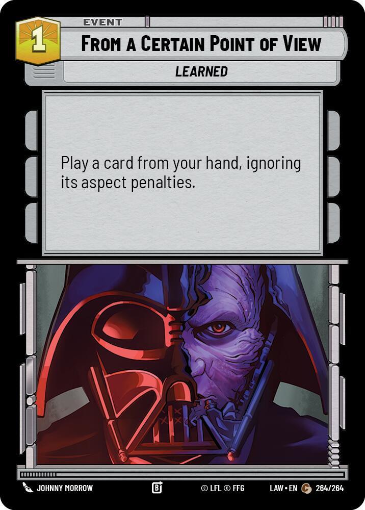 From a Certain Point of View