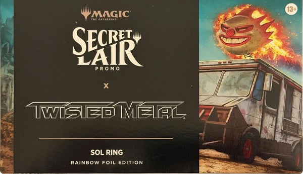 Secret Lair Drop: Secret Lair Promo x Twisted Metal - Sol Ring - Rainbow Foil Edition - Magic: The Gathering