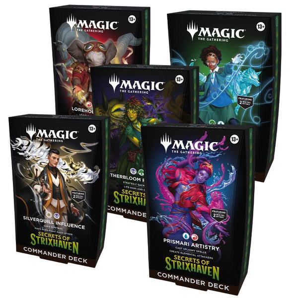 Secrets of Strixhaven Commander Deck Case - Magic: The Gathering