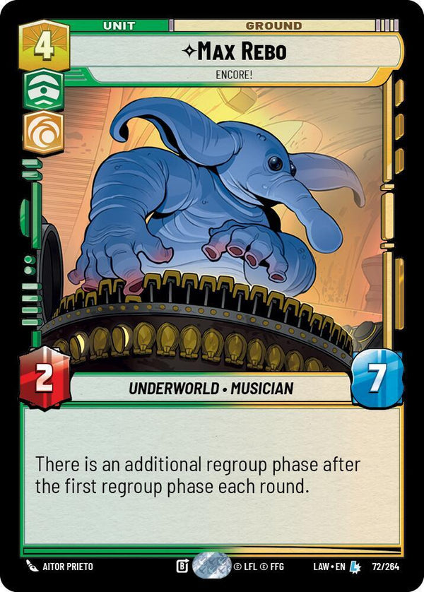 Max Rebo - Encore! - Star Wars Unlimited