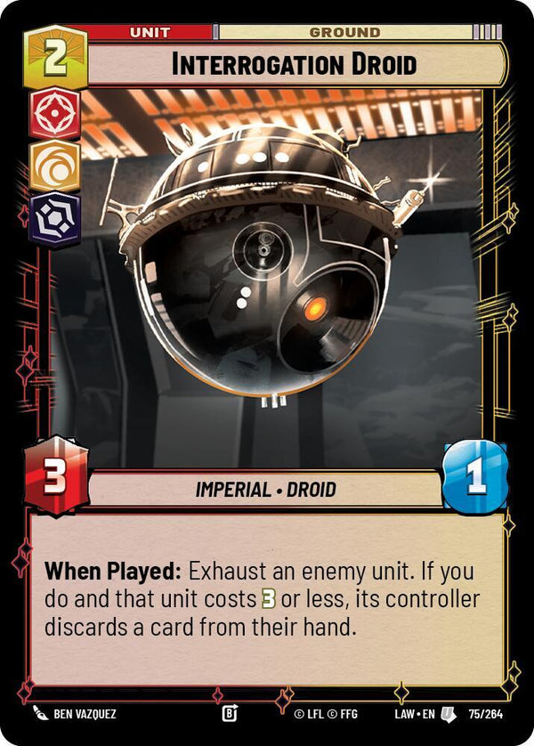 Interrogation Droid - Star Wars Unlimited