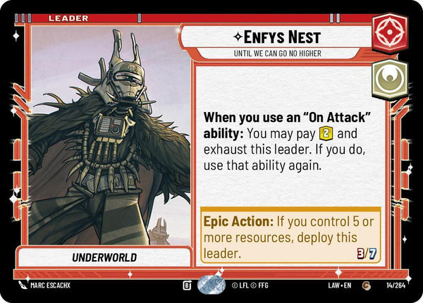 Enfys Nest - Until We Can Go No Higher - Star Wars Unlimited