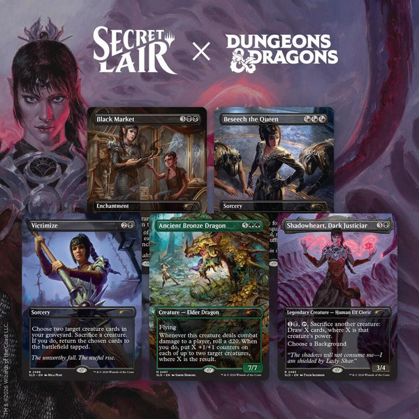 Secret Lair Drop: Secret Lair x Dungeons & Dragons: Shadowheart's Devotion - Non-Foil Edition - Magic: The Gathering