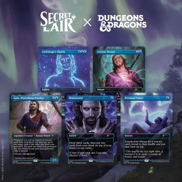 Secret Lair Drop: Secret Lair x Dungeons & Dragons: Gale's Ambition - Non-Foil Edition (SLD) - Magic: The Gathering