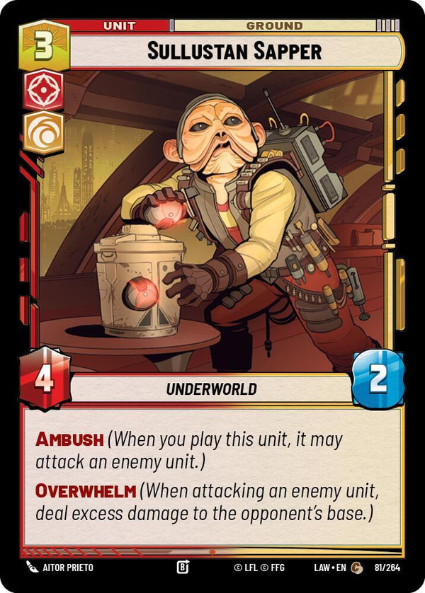 Sullustan Sapper - Star Wars Unlimited