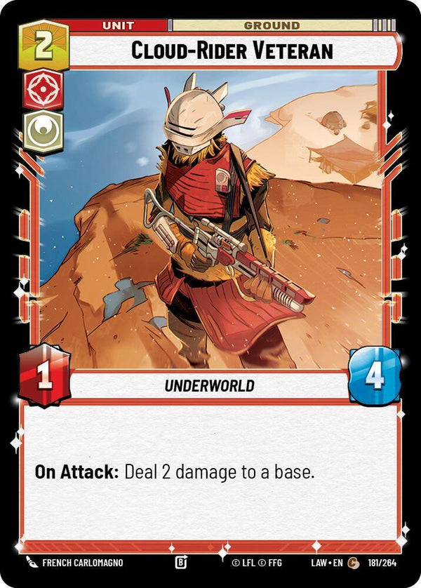 Cloud-Rider Veteran - Star Wars Unlimited