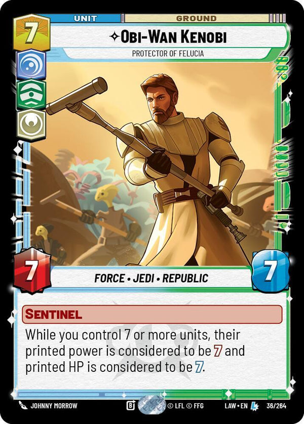 Obi-Wan Kenobi - Protector of Felucia - Star Wars Unlimited