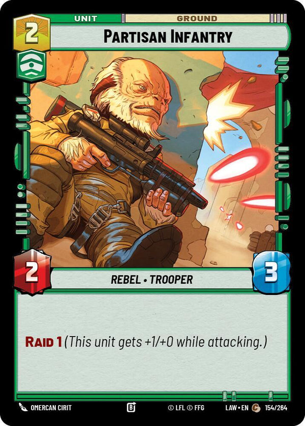 Partisan Infantry - Star Wars Unlimited