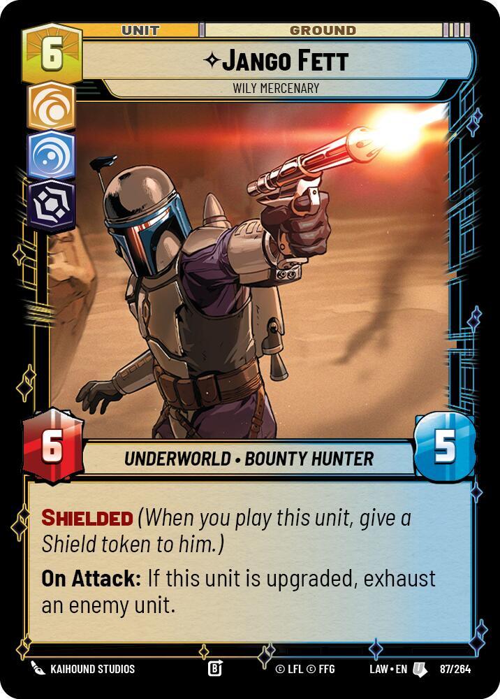 Jango Fett - Wily Mercenary