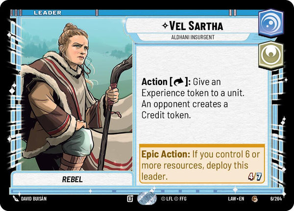 Vel Sartha - Aldhani Insurgent - Star Wars Unlimited