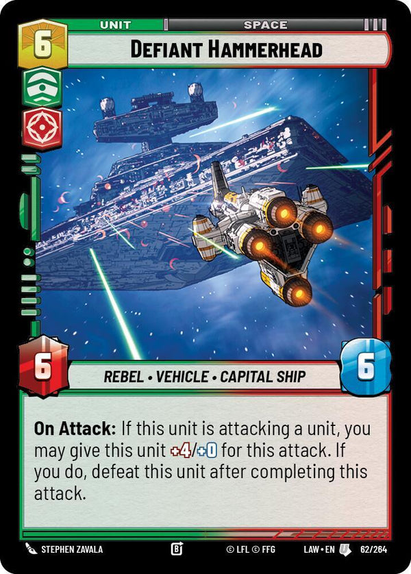 Defiant Hammerhead - Star Wars Unlimited