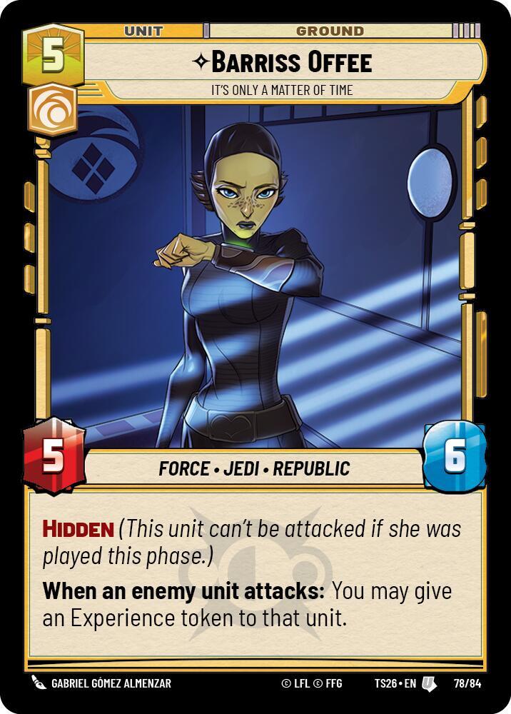 Barriss Offee - It's Only a Matter of Time