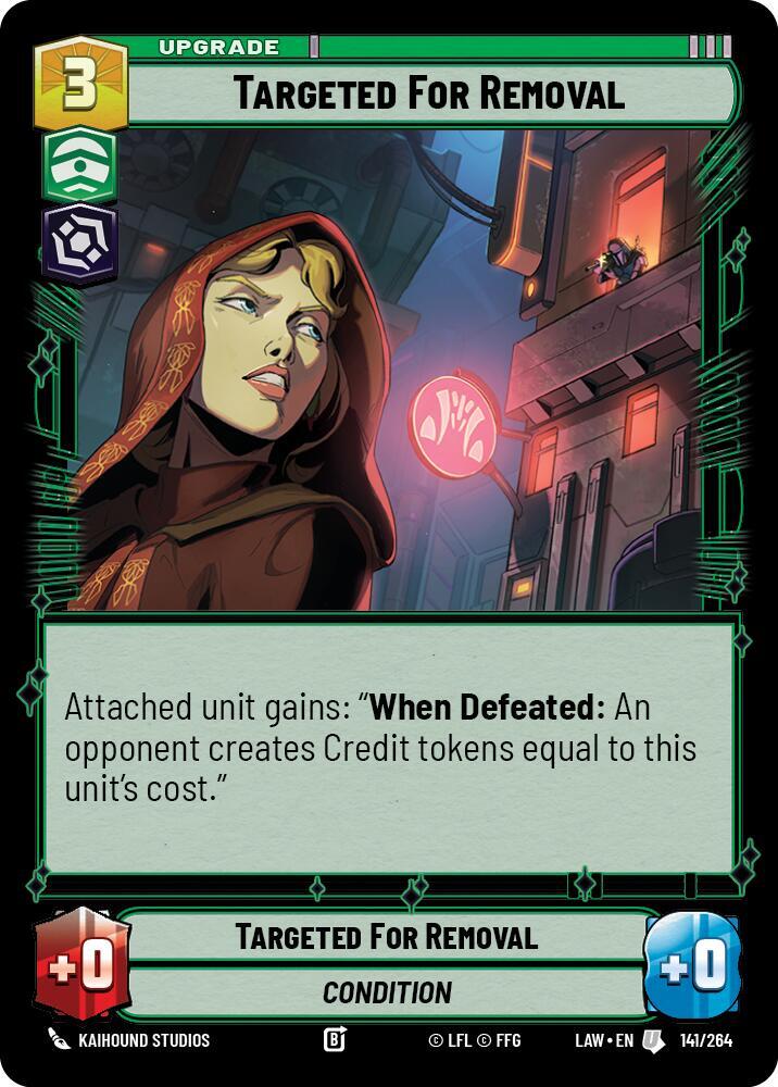 Targeted for Removal