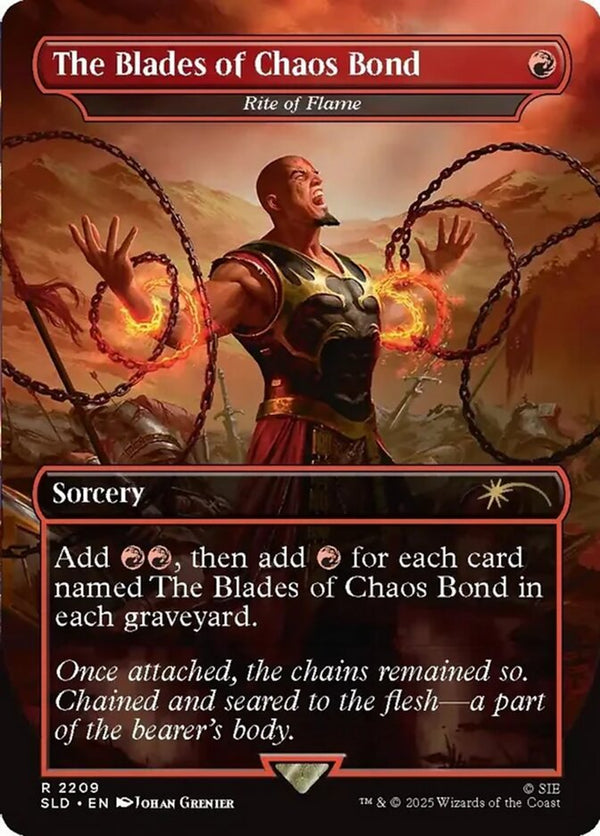 The Blades of Chaos Bond - Rite of Flame - Magic: The Gathering