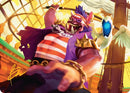Bebop, Skull & Crossbones Art Card (Gold-Stamped Signature) [Teenage Mutant Ninja Turtles Art Series]