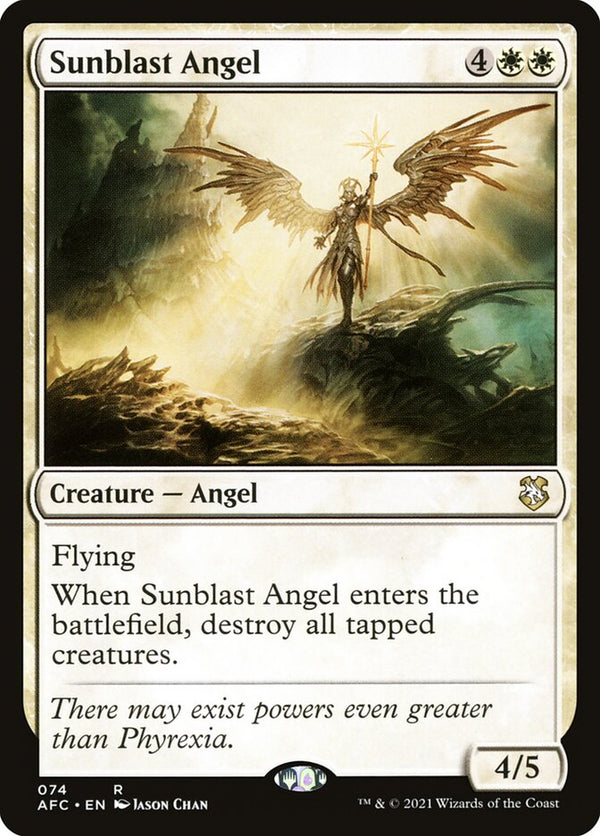 Sunblast Angel - Magic: The Gathering