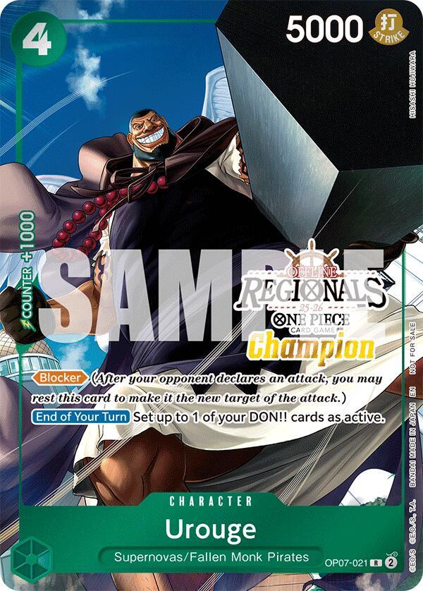 Urouge (Offline Regional Champion Card Set 2025 Vol.1)