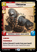 Krrsantan - Hit and Run - Star Wars Unlimited
