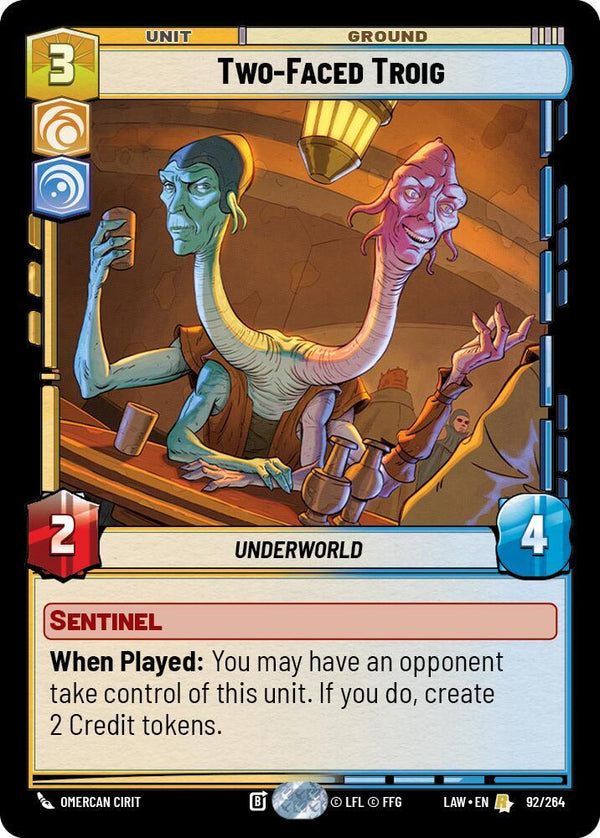 Two-Faced Troig - Star Wars Unlimited