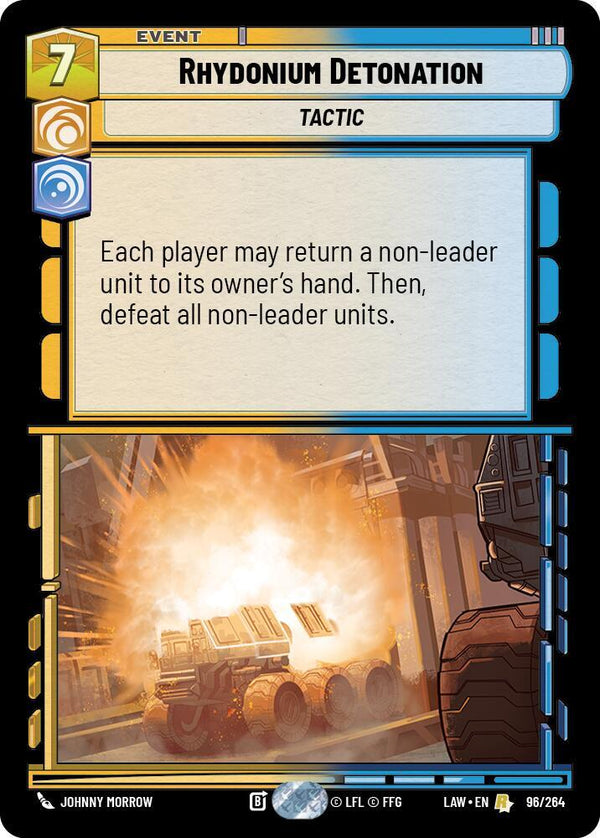 Rhydonium Detonation - Star Wars Unlimited