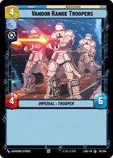 Vandor Range Troopers - Star Wars Unlimited