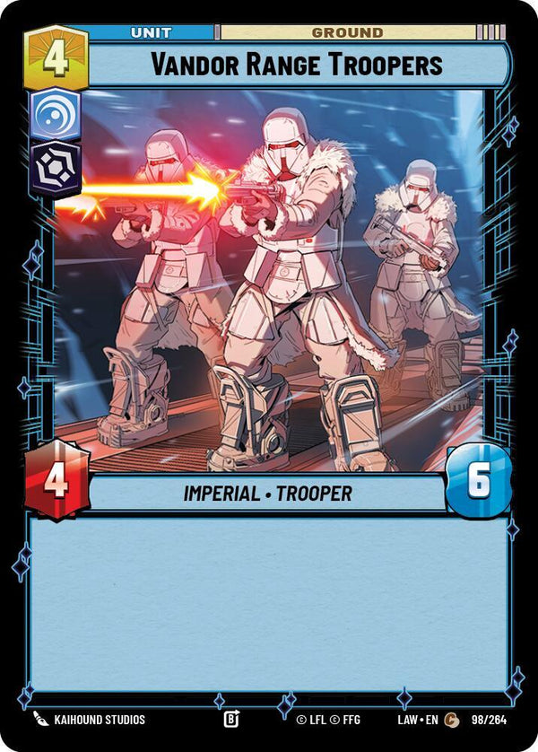 Vandor Range Troopers - Star Wars Unlimited