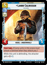 Lando Calrissian - Eyes Open - Star Wars Unlimited