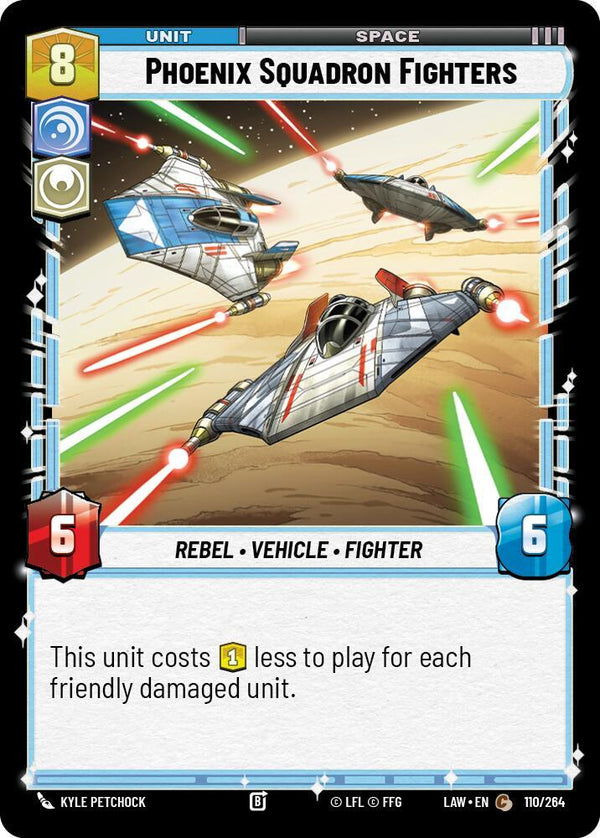 Phoenix Squadron Fighters - Star Wars Unlimited