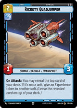 Rickety Quadjumper - Star Wars Unlimited