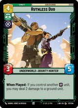Ruthless Duo - Star Wars Unlimited