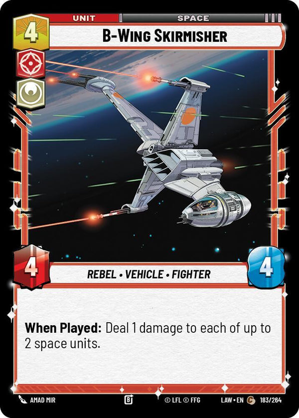 B-Wing Skirmisher - Star Wars Unlimited