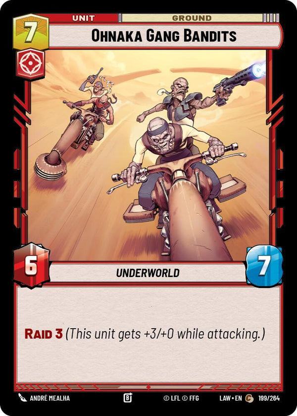Ohnaka Gang Bandits - Star Wars Unlimited